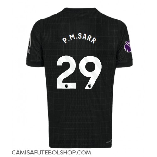 Camisa de time de futebol Tottenham Hotspur Pape Matar Sarr #29 Replicas 2º Equipamento 2025-26 Manga Curta